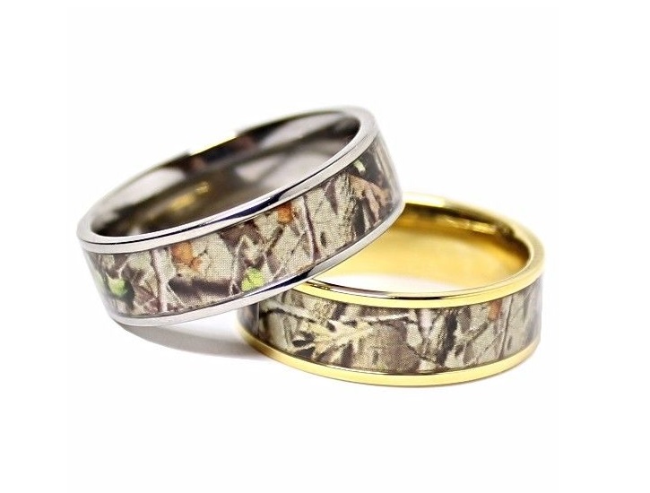 camo wedding rings cheap