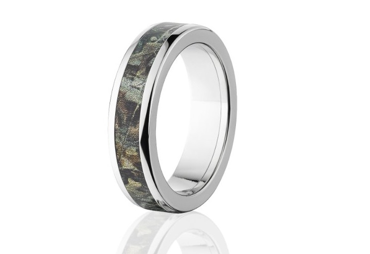 camo wedding rings for her #3