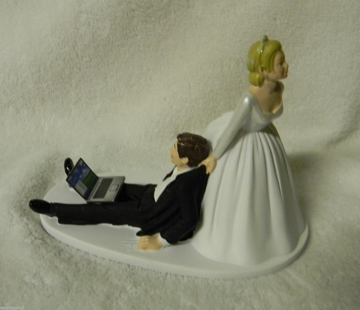 wedding cake toppers funny #3