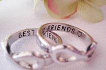 best friend infinity rings